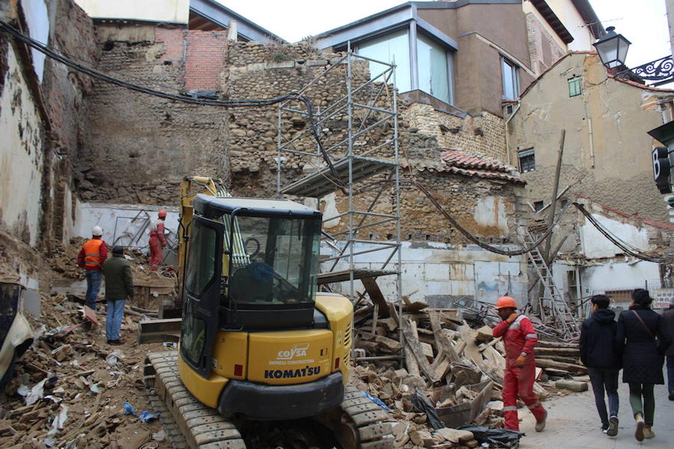 La muralla, al descubierto