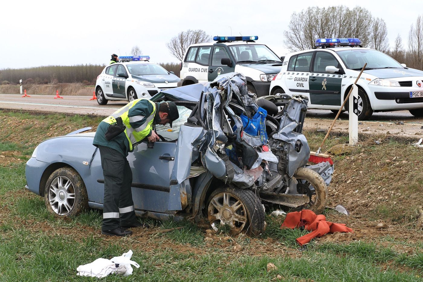 Accidente en Palencia