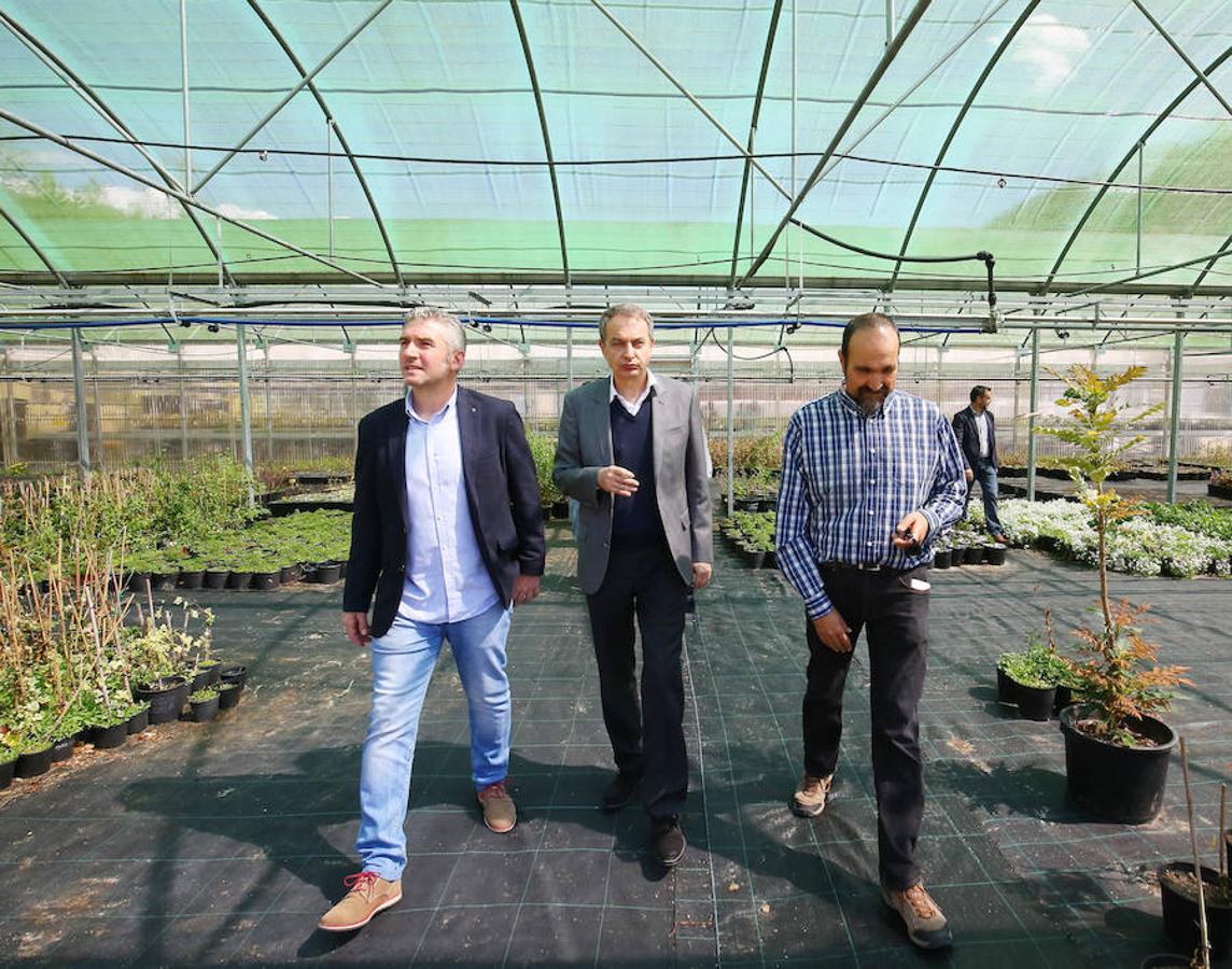 Zapatero en Igüeña