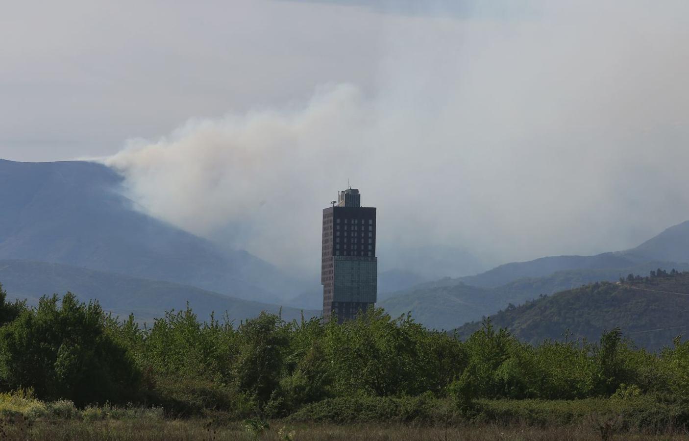 Incendio en el Bierzo