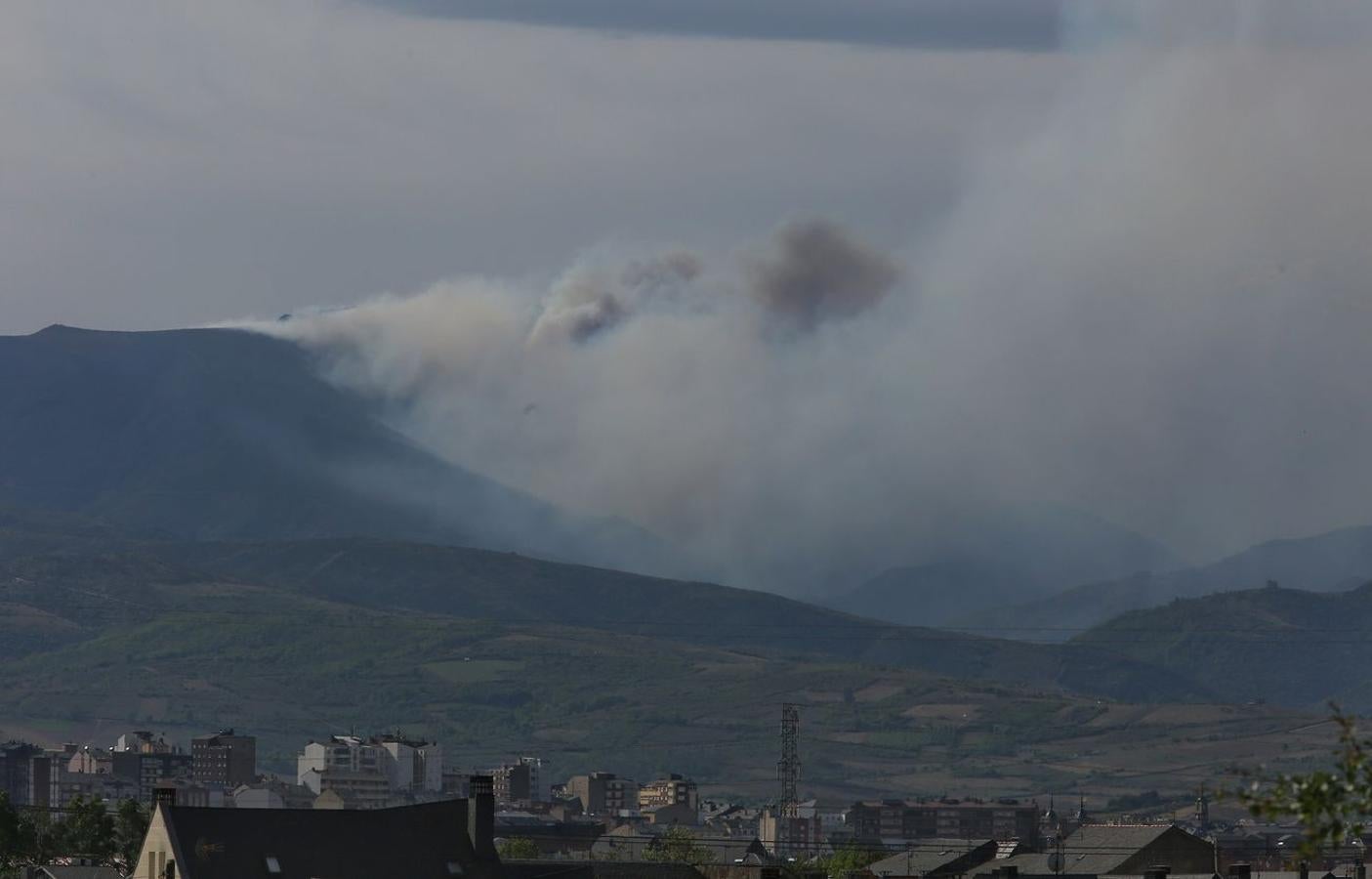 Incendio en el Bierzo