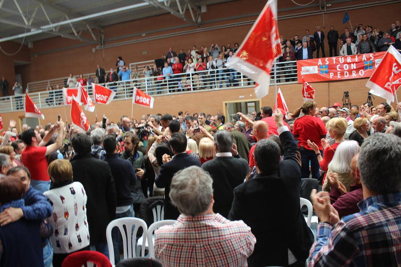 Pedro Sánchez en León