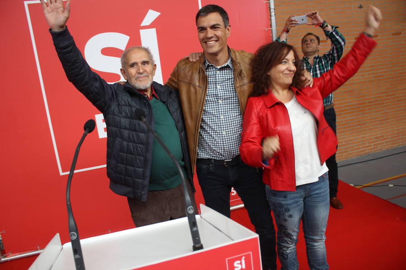 Pedro Sánchez en León