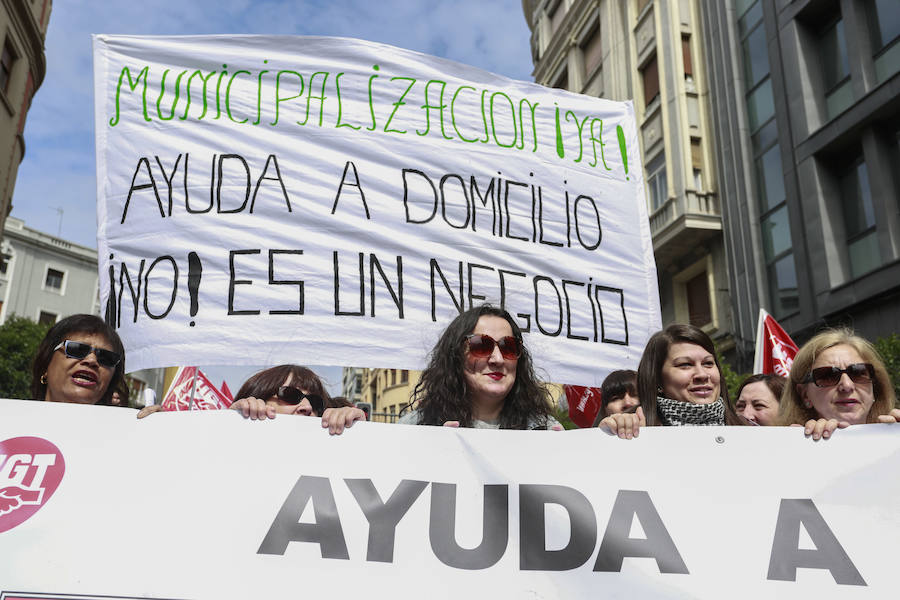 Las imágenes de la manifestación