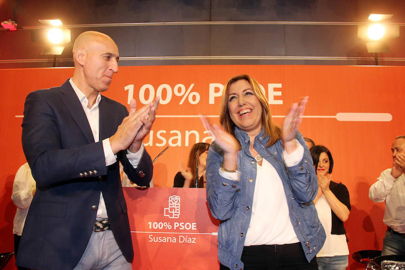 Susana Díaz, en León