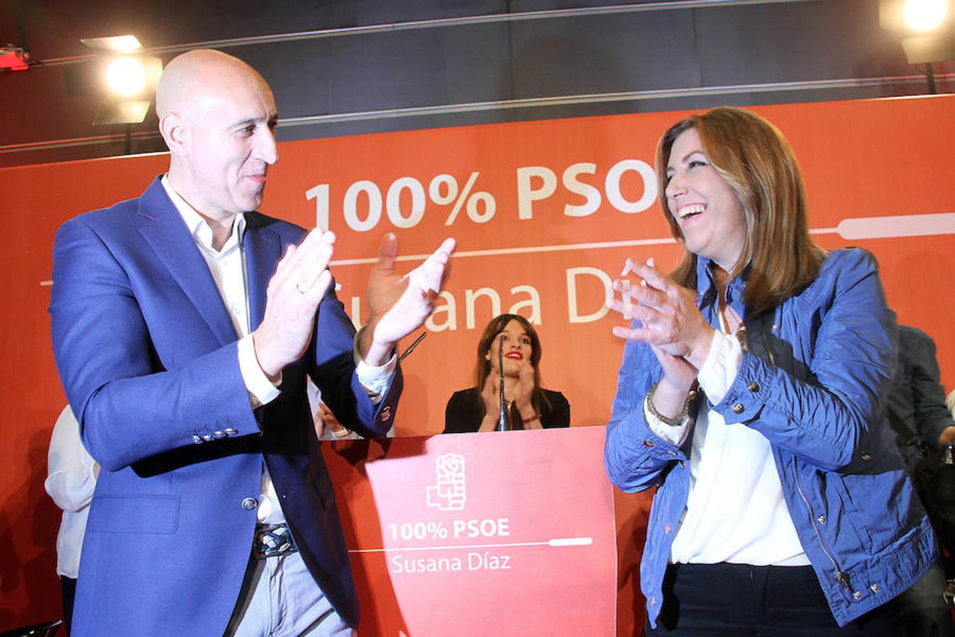 Susana Díaz, en León