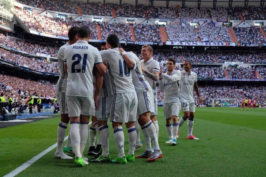 El Real Madrid-Sevilla, en imágenes