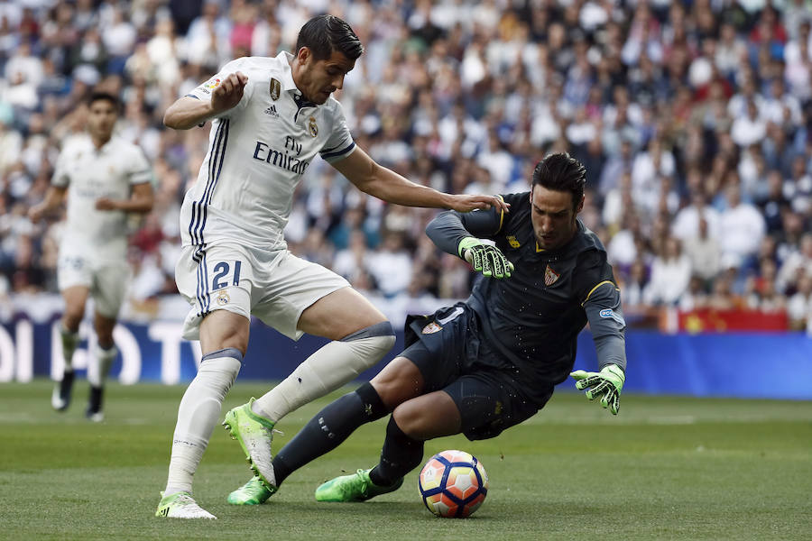 El Real Madrid-Sevilla, en imágenes