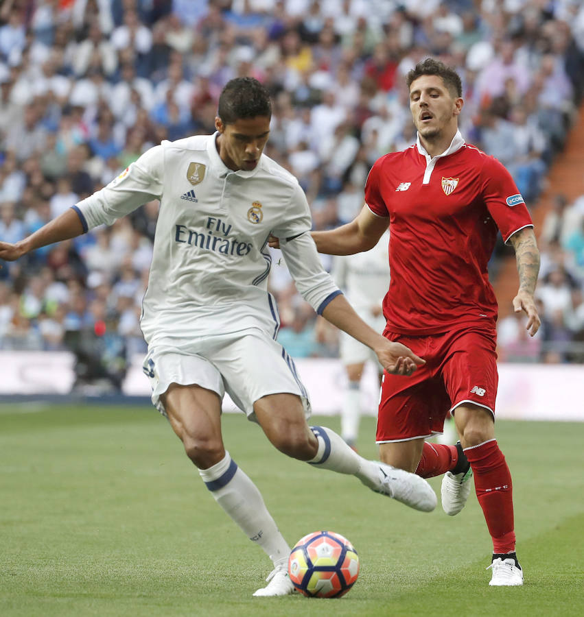 El Real Madrid-Sevilla, en imágenes