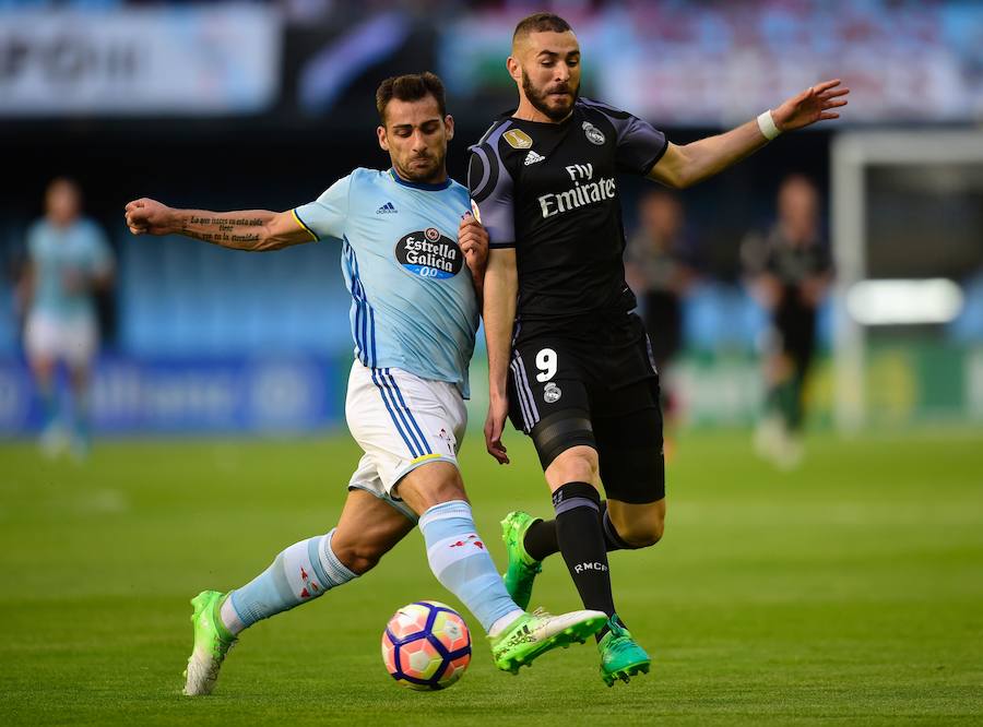 El Celta-Real Madrid, en imágenes