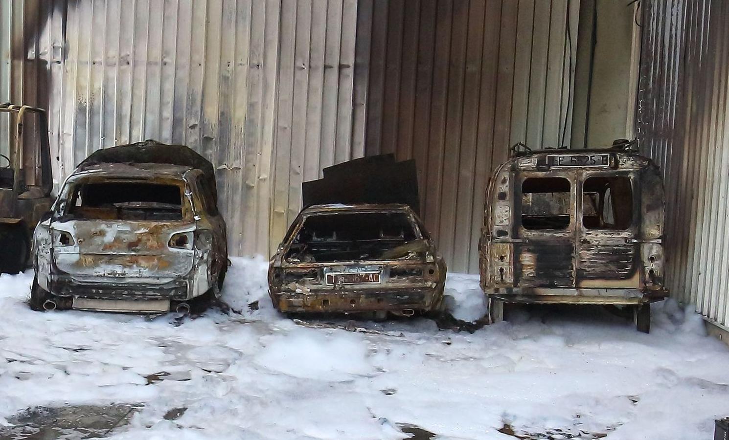 Fuego en Cabañas Raras