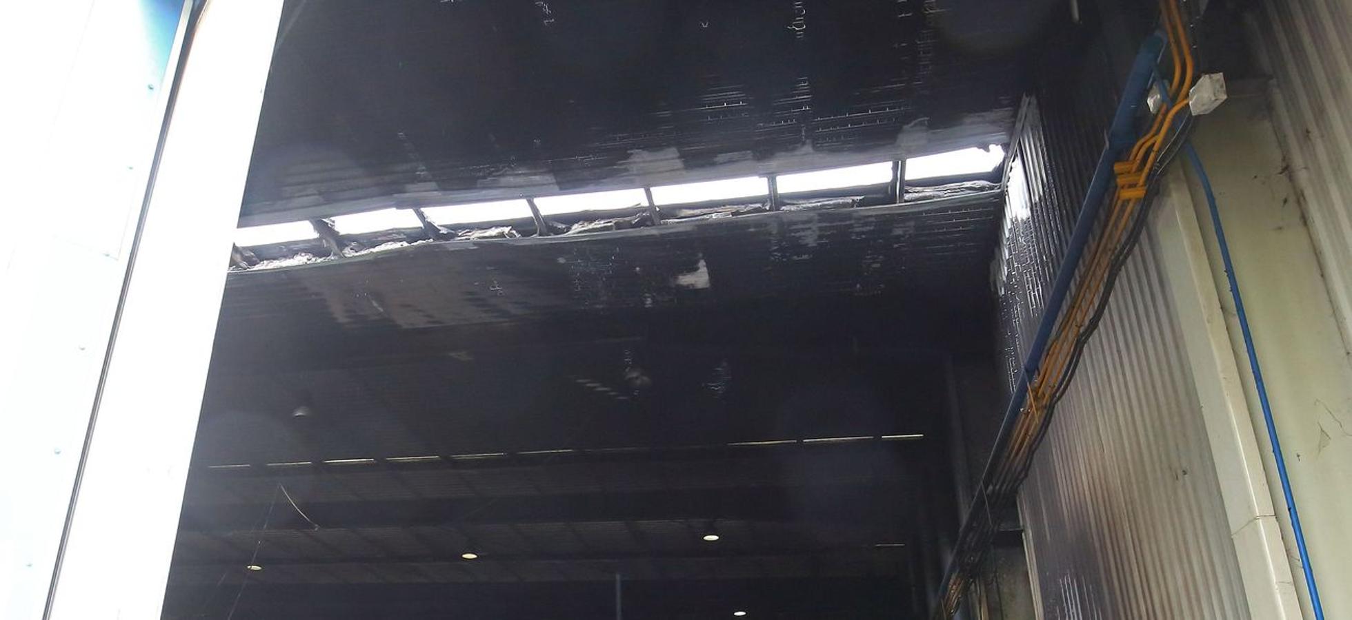 Fuego en Cabañas Raras