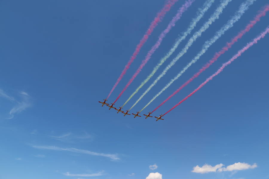 Y el cielo se volvió rojo y gualda