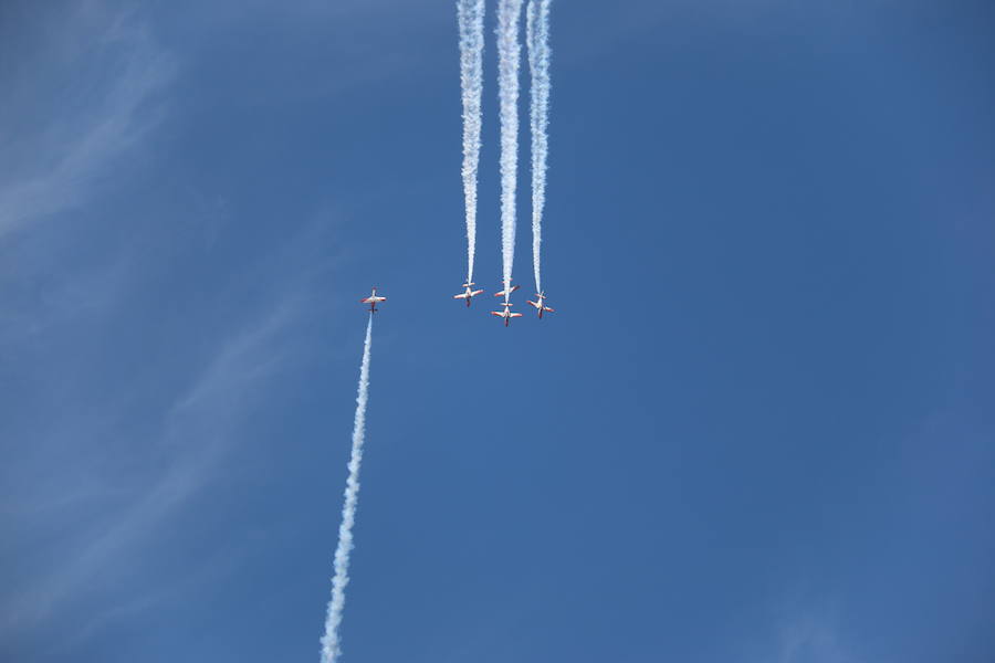 Y el cielo se volvió rojo y gualda