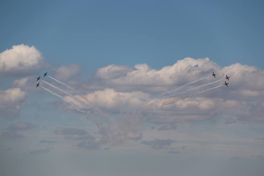 Y el cielo se volvió rojo y gualda
