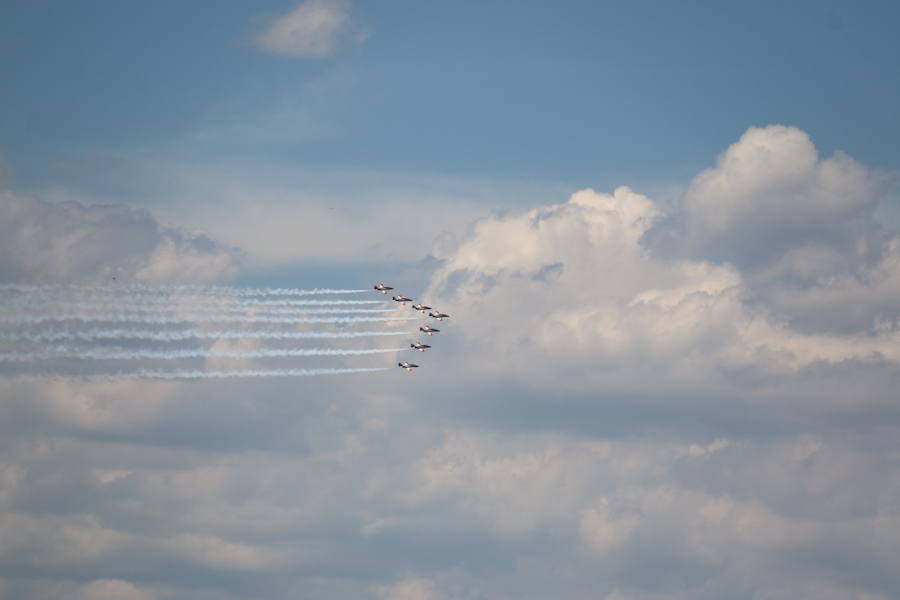 Y el cielo se volvió rojo y gualda