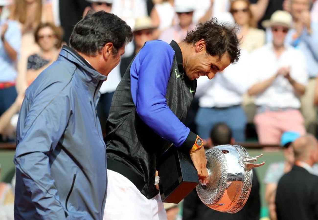 El tenista balear se impuso a Wawrinka y sumó su décimo Roland Garros