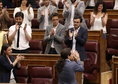 Imagen secundaria 1 - Rajoy desmonta el guión de Iglesias