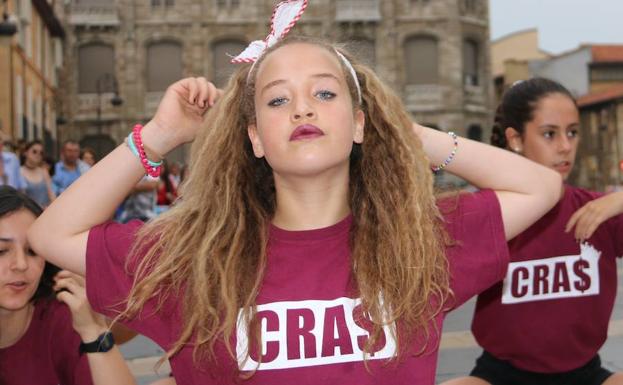 Flashmob de la escuela Crash Dance. 