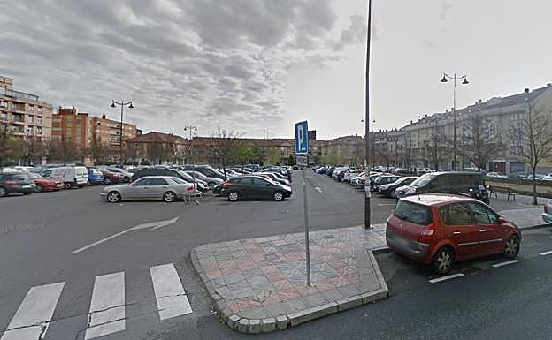 Imagen del aparcamiento de San Pedro.