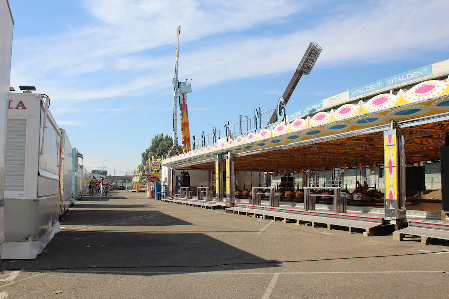 La feria se pone en marcha