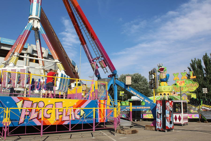 La feria se pone en marcha