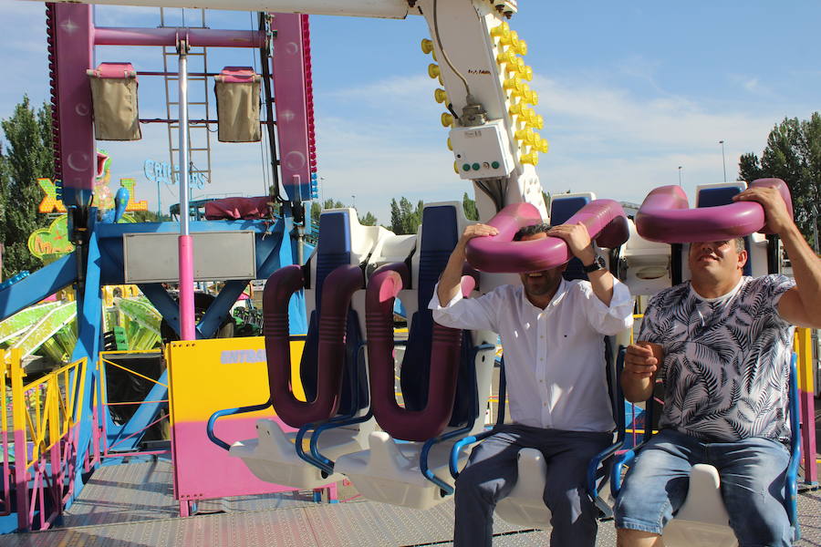 La feria se pone en marcha