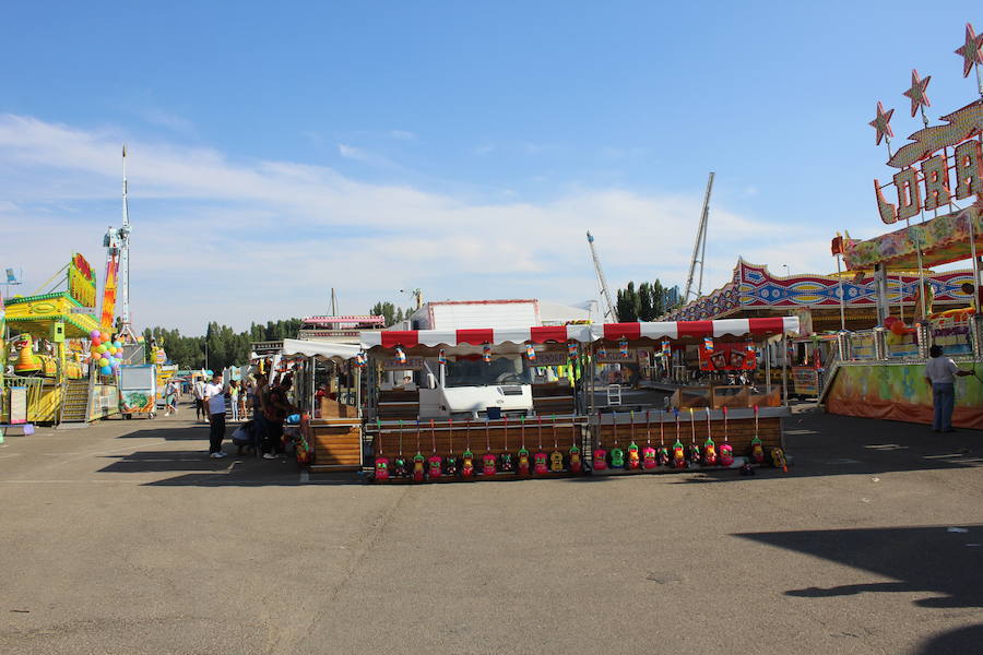 La feria se pone en marcha