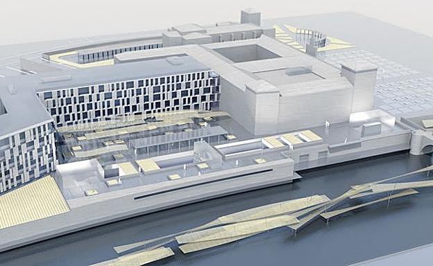 Imagen de uno de los proyectos de restauración de San Marcos.