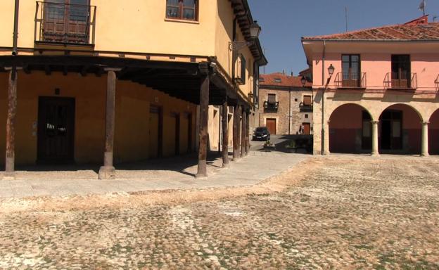 Estado actual de la plaza del Grano.