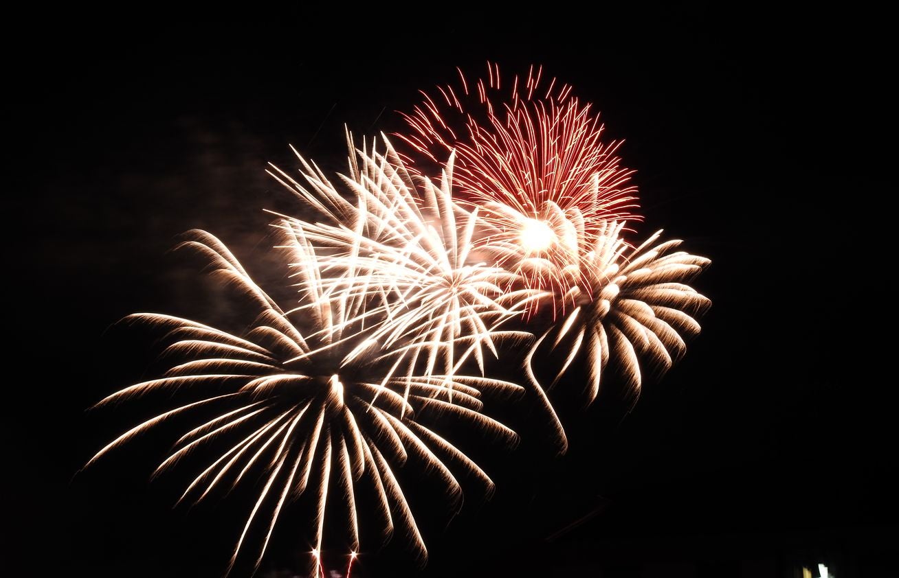 Las mejores imágenes de los fuegos artificiales de San Juan (I)