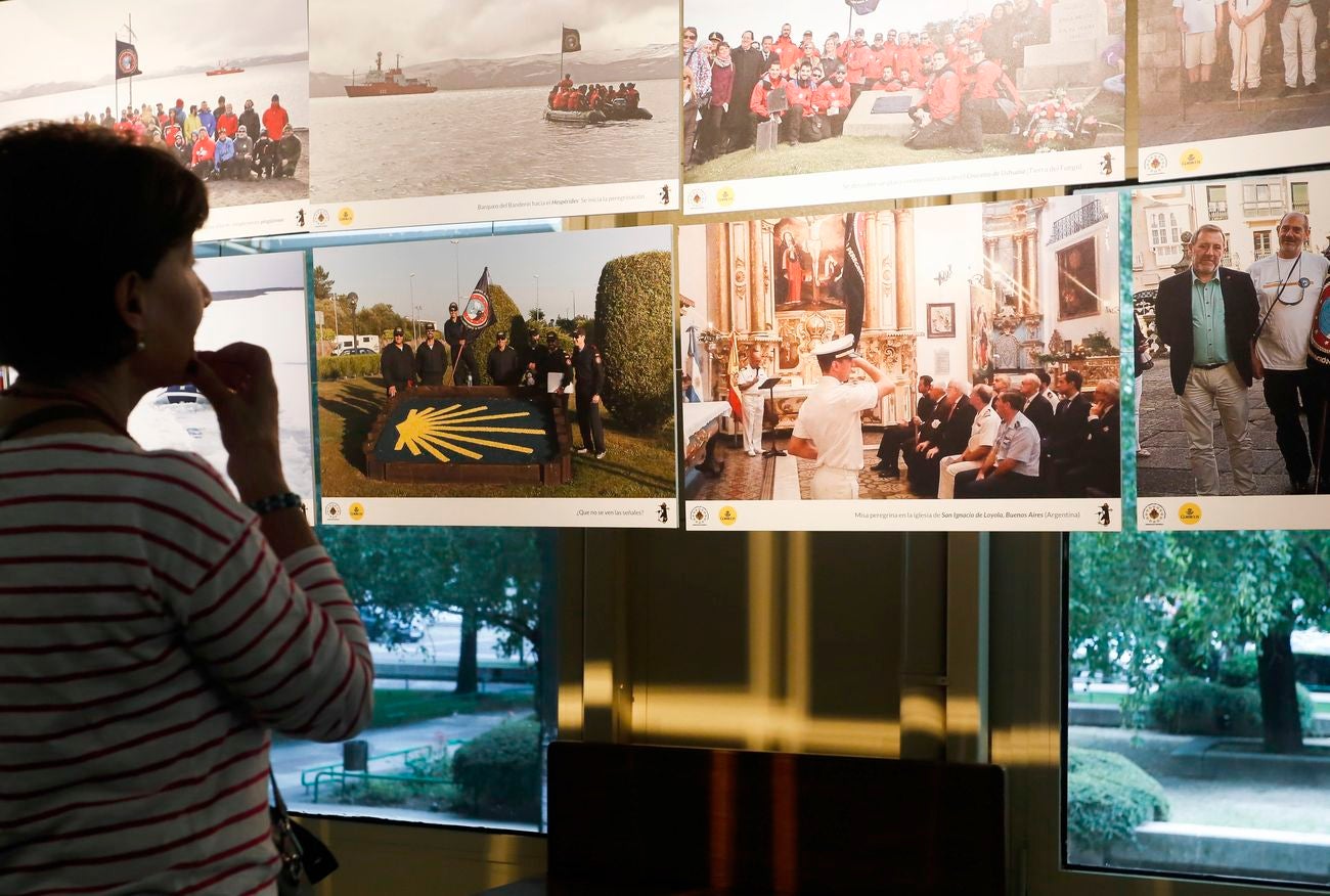 León acoge hasta el 22 de julio la muestra fotográfica 'Camino Blanco' sobre la primera peregrinación antártica