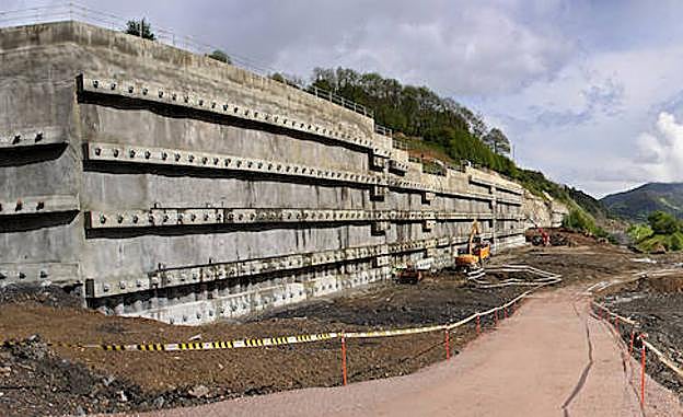 Obras de la Variante de Pajares. 
