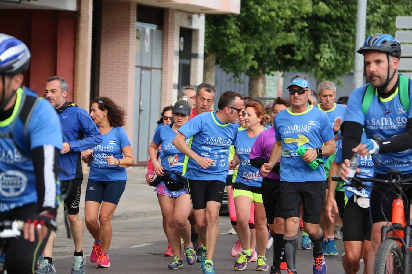 A Santiago contra el cáncer llega a León