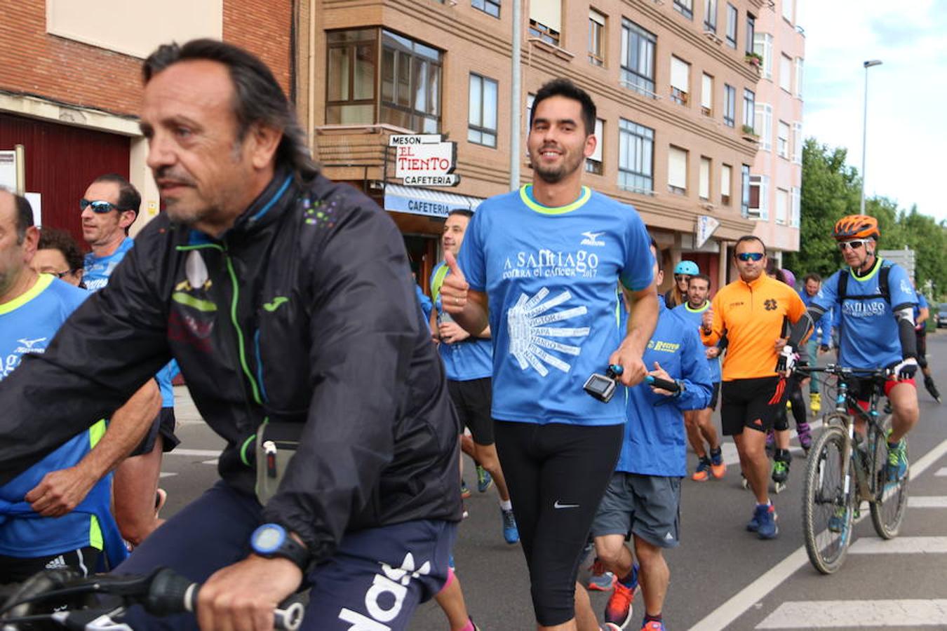 A Santiago contra el cáncer llega a León