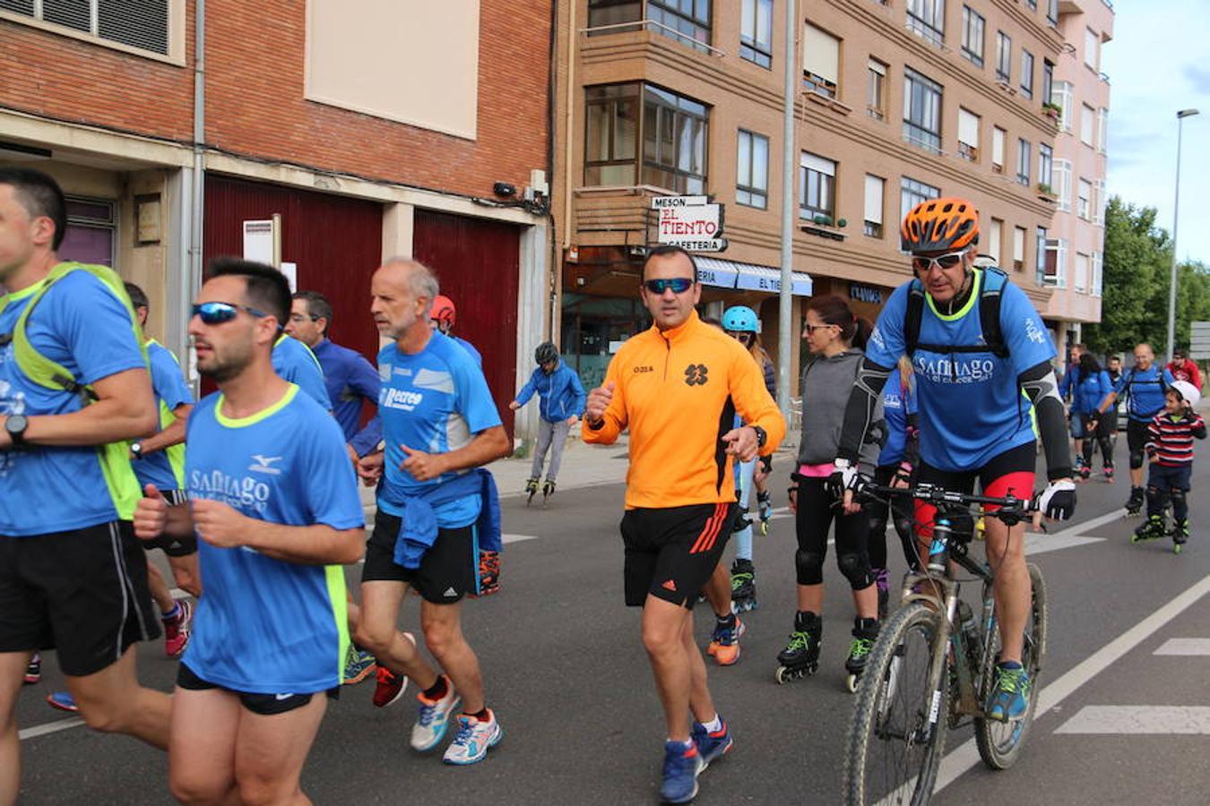 A Santiago contra el cáncer llega a León