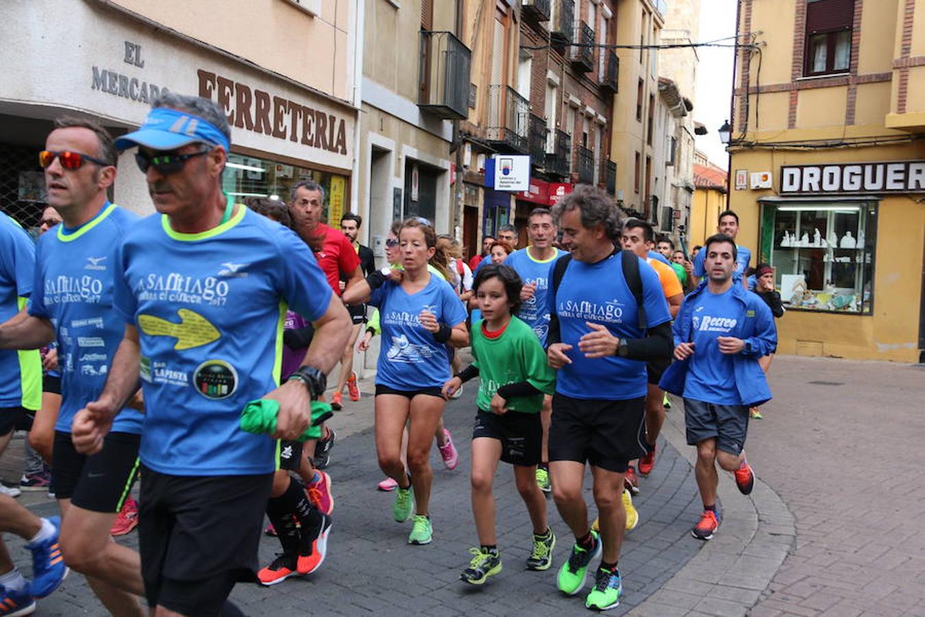 A Santiago contra el cáncer llega a León