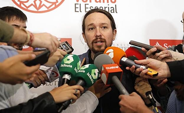 El secretario general de Podemos, Pablo Iglesias.