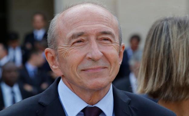 El ministro del Interior francés, Gérard Collomb. 