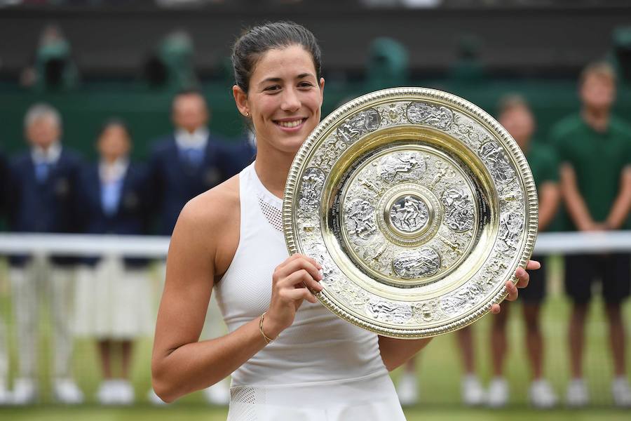 La española consiguió su segundo grande tras derrotar a Venus Williams por 7-5 y 6-0.