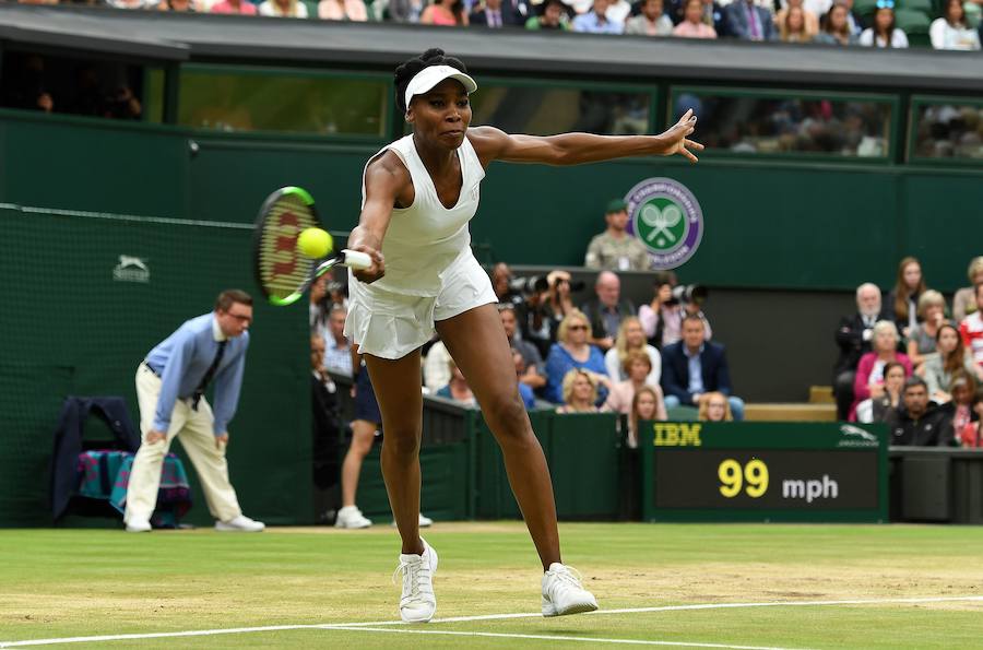 La española consiguió su segundo grande tras derrotar a Venus Williams por 7-5 y 6-0.