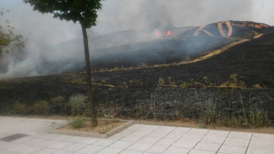 Incendio en Cantamilanos