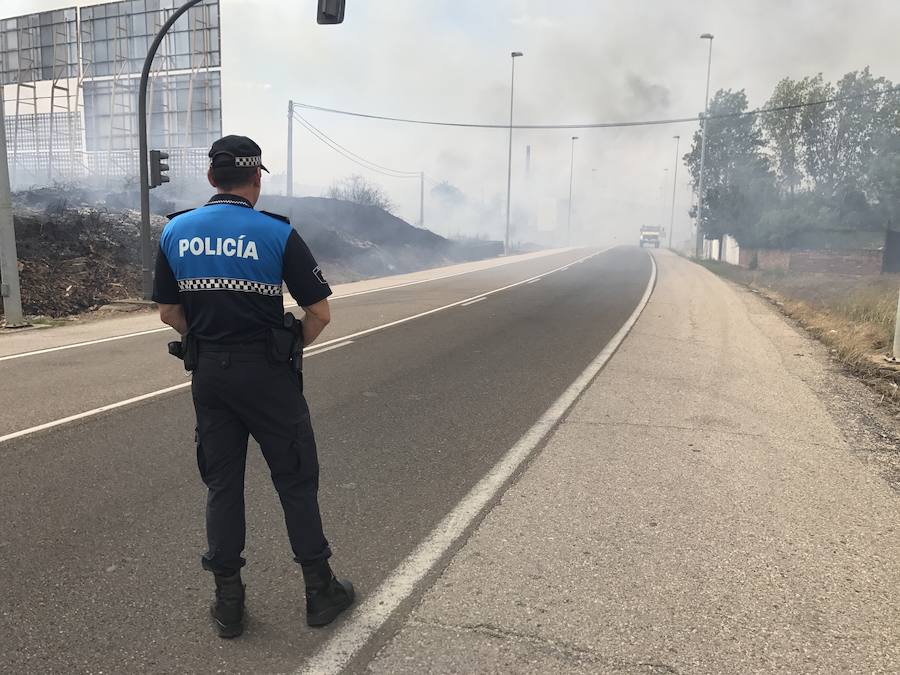 Imágenes del Incendio que amenazó el norte de León I