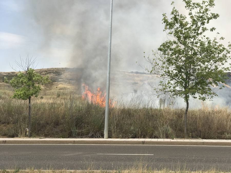 Imágenes del Incendio que amenazó el norte de León I