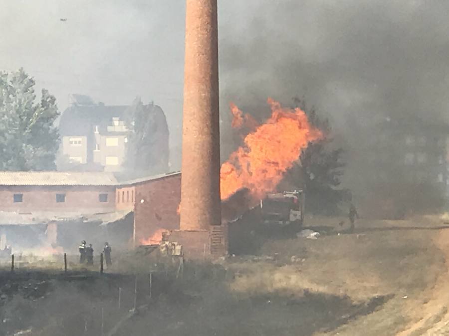 Imágenes del Incendio que amenazó el norte de León III