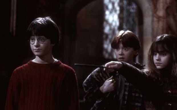 Fotograma de 'Harry Potter y la piedra filosofal'. 