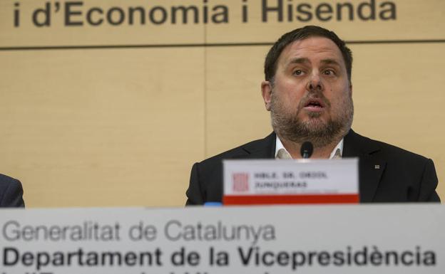 El vicepresidente de la Generalitat, Oriol Junqueras.