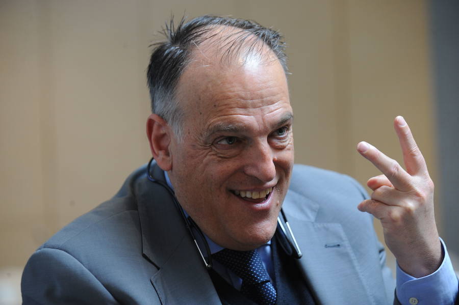 Javier Tebas, presidente de LaLiga. 