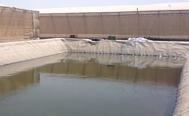 La balsa donde ha ocurrido el suceso.