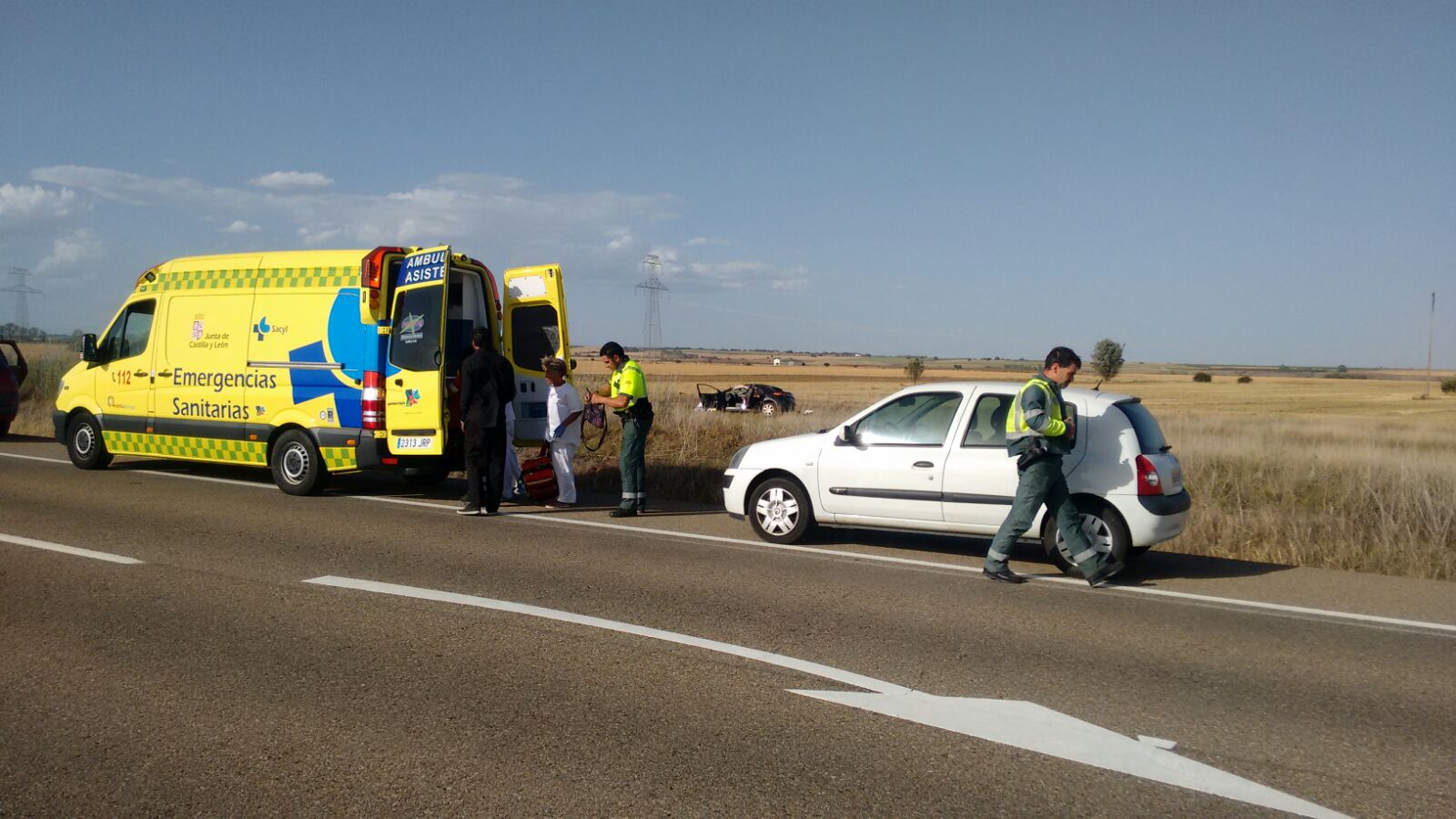 Accidente en Izagre